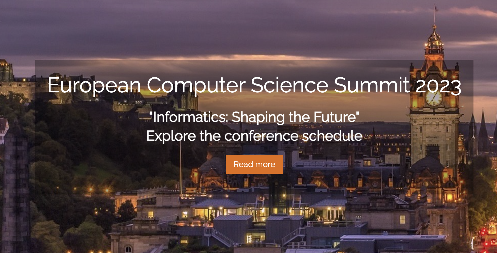 19th European Computer Science Summit